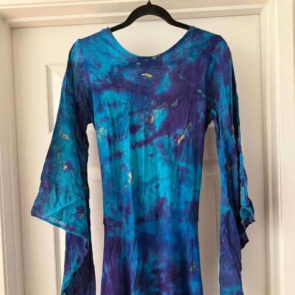 Holloween Sale -Rare Wunjo Crow Maxi Dress (M/L) - Limited time sale price. - Picture 6 of 7